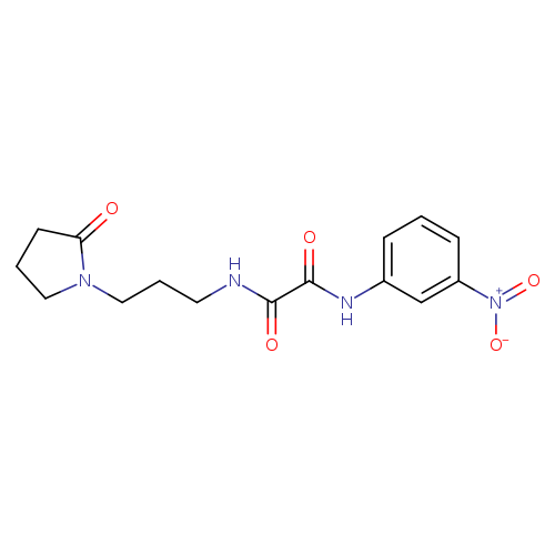 N'-(3-nitrophenyl)-N-[3-(2-oxopyrrolidin-1-yl)propyl]ethanediamide