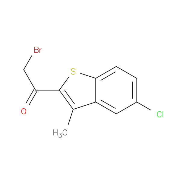 Ethanone, 2-bromo-1-(5-chloro-3-methylbenzo[b]thien-2-yl)-