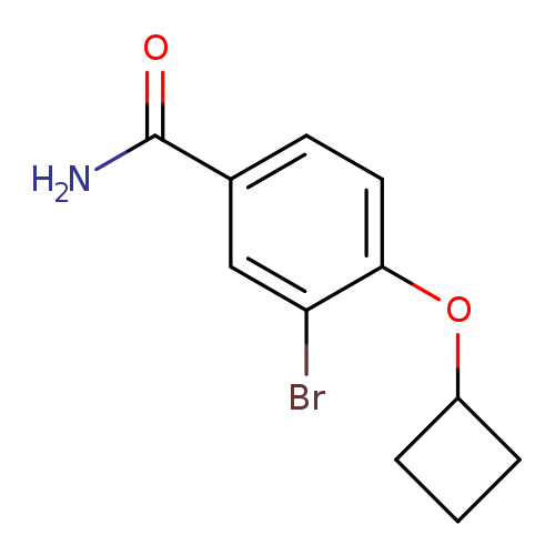 3-Bromo-4-(cyclobutyloxy)benzenecarboxamide