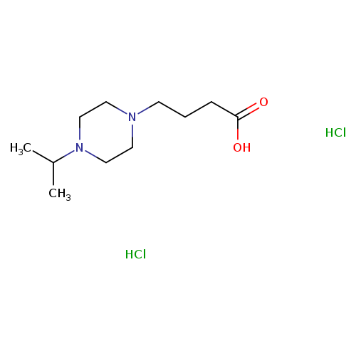 4-[4-(propan-2-yl)piperazin-1-yl]butanoic acid dihydrochloride