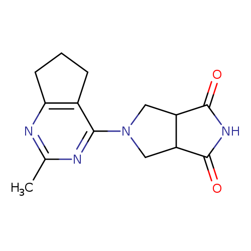 5-{2-methyl-5H,6H,7H-cyclopenta[d]pyrimidin-4-yl}-octahydropyrrolo[3,4-c]pyrrole-1,3-dione