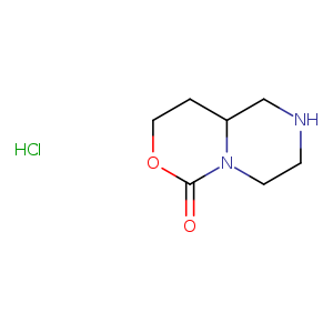 OCTAHYDROPIPERAZINO[1,2-C][1,3]OXAZIN-6-ONE HYDROCHLORIDE