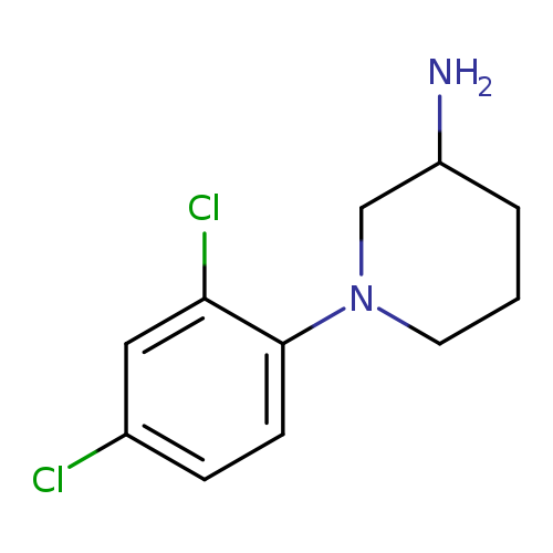 1-(2,4-dichlorophenyl)piperidin-3-amine