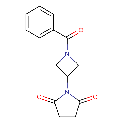 1-(1-benzoylazetidin-3-yl)pyrrolidine-2,5-dione