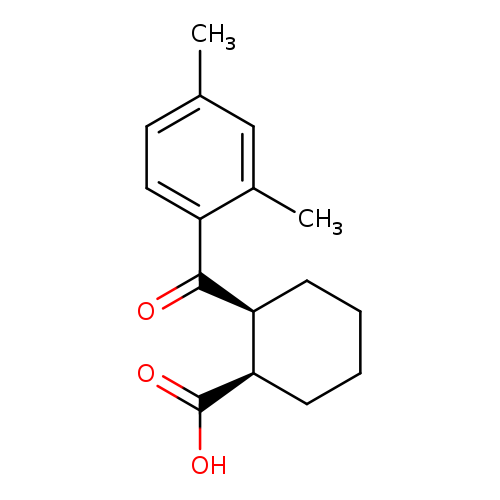 cis-2-(2,4-Dimethylbenzoyl)cyclohexane-1-carboxylic acid