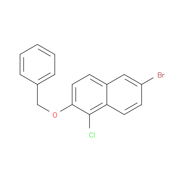 6-Benzyloxy-2-bromo-5-chloronaphthalene