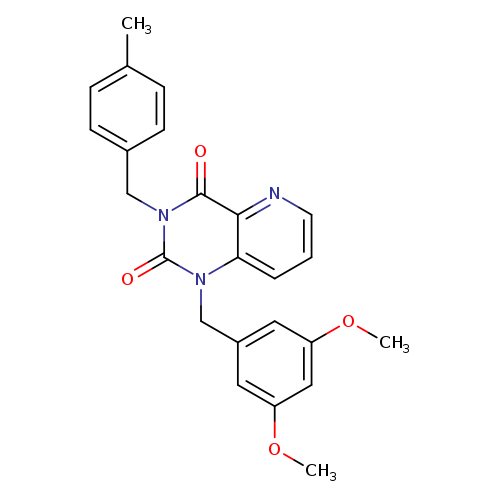 1-[(3,5-dimethoxyphenyl)methyl]-3-[(4-methylphenyl)methyl]-1H,2H,3H,4H-pyrido[3,2-d]pyrimidine-2,4-dione