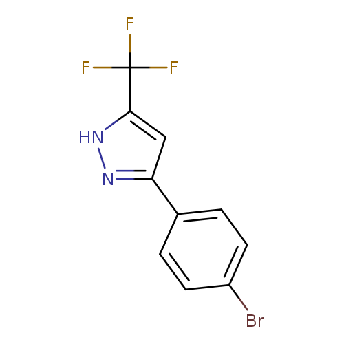 3-(4-BROMOPHENYL)-5-(TRIFLUOROMETHYL)-1H-PYRAZOLE