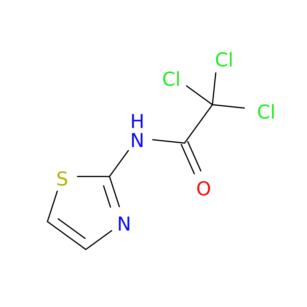 2,2,2-trichloro-N-(1,3-thiazol-2-yl)acetamide
