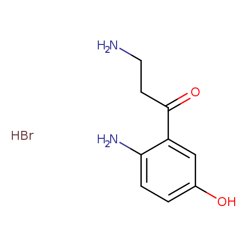 3-Amino-1-(2-amino-5-hydroxyphenyl)-1-propanone hydrobromide