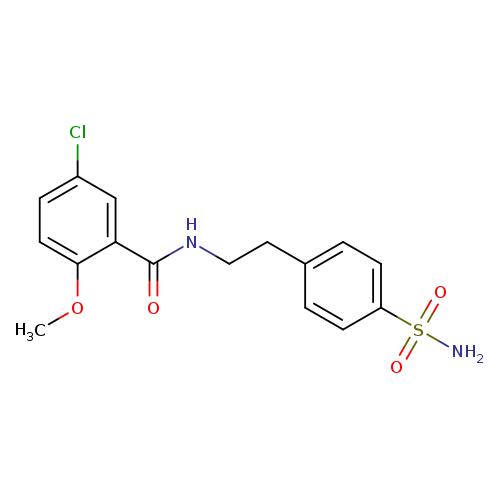 5-Chloro-2-methoxy-N-(4-sulfamoylphenethyl)benzamide