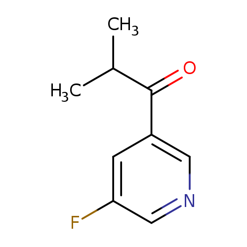 1-(5-fluoropyridin-3-yl)-2-methylpropan-1-one