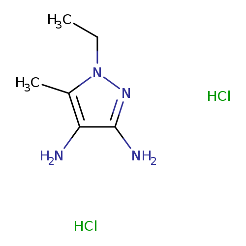 1-Ethyl-5-methyl-1h-pyrazole-3,4-diamine dihydrochloride