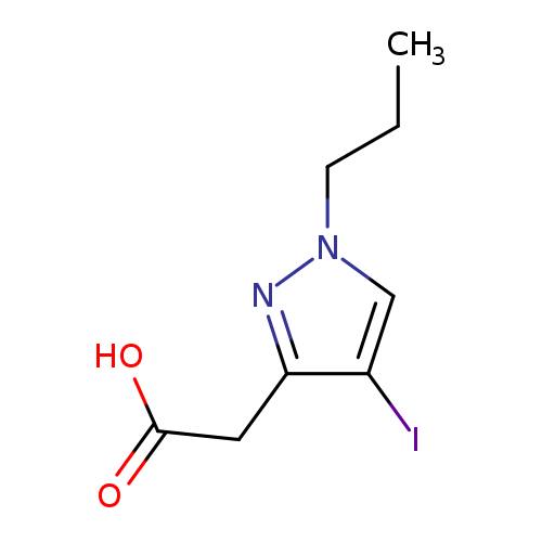2-(4-Iodo-1-propyl-1H-pyrazol-3-yl)acetic acid