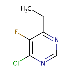 Pyrimidine, 4-chloro-6-ethyl-5-fluoro-