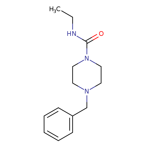N-Ethyl-4-(phenylmethyl)-1-piperazinecarboxamide