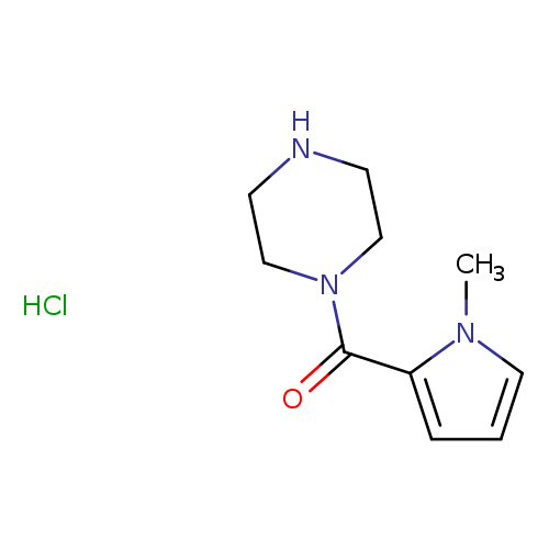 1-(1-methyl-1H-pyrrole-2-carbonyl)piperazine hydrochloride