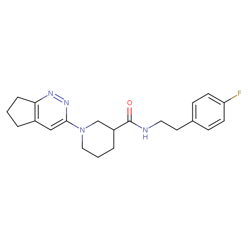 1-{5H,6H,7H-cyclopenta[c]pyridazin-3-yl}-N-[2-(4-fluorophenyl)ethyl]piperidine-3-carboxamide