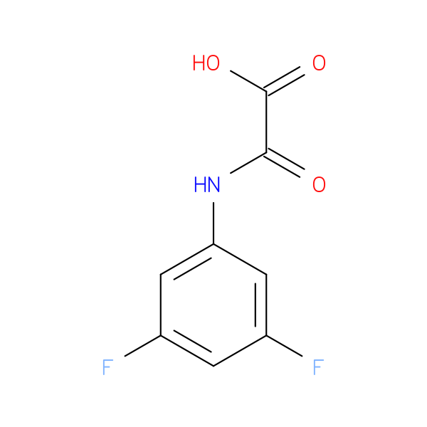 [(3,5-Difluorophenyl)amino](oxo)acetic acid
