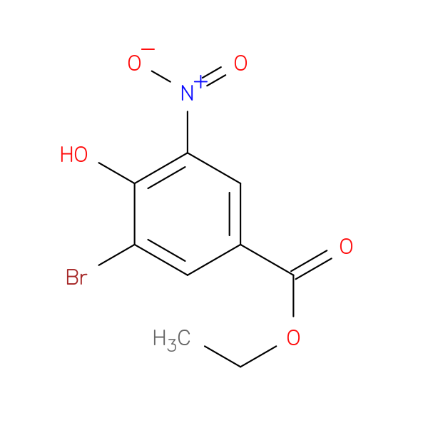 Ethyl 3-bromo-4-hydroxy-5-nitrobenzoate