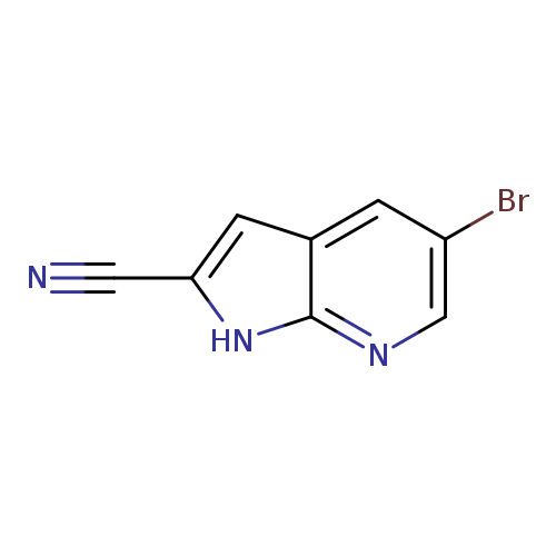 5-Bromo-1H-pyrrolo[2,3-b]pyridine-2-carbonitrile