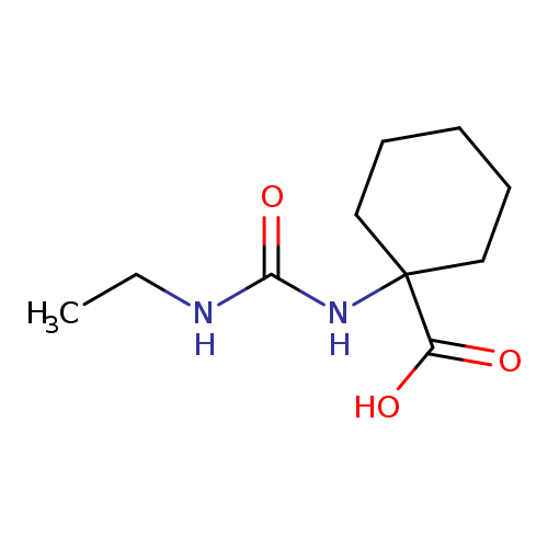 1-[(ethylcarbamoyl)amino]cyclohexane-1-carboxylic acid