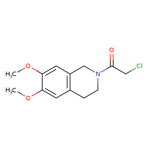 2-(CHLOROACETYL)-6,7-DIMETHOXY-1,2,3,4-TETRAHYDROISOQUINOLINE
