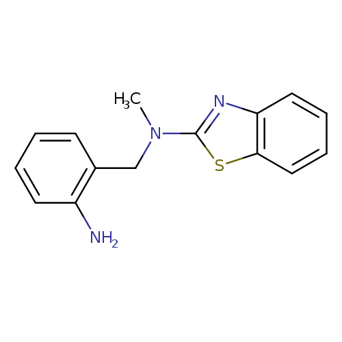 N-[(2-aminophenyl)methyl]-N-methyl-1,3-benzothiazol-2-amine