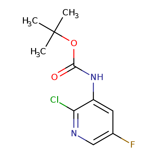 tert-Butyl (2-chloro-5-fluoropyridin-3-yl)carbamate