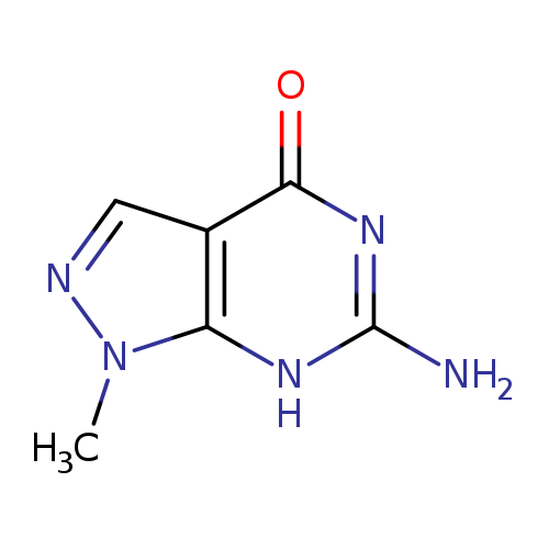 6-amino-1-methyl-1H,4H,7H-pyrazolo[3,4-d]pyrimidin-4-one