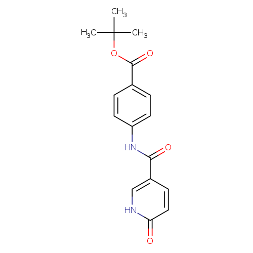 tert-butyl4-(6-oxo-1,6-dihydropyridine-3-amido)benzoate