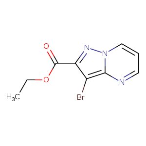 Pyrazolo[1,5-a]pyrimidine-2-carboxylic acid, 3-bromo-, ethyl ester