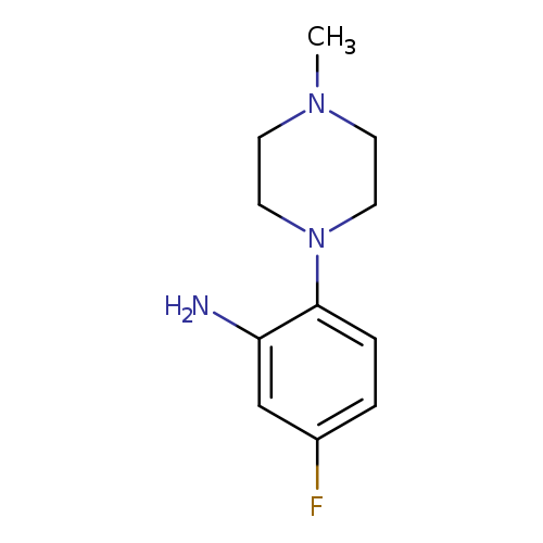 5-Fluoro-2-(4-methylpiperazin-1-yl)aniline