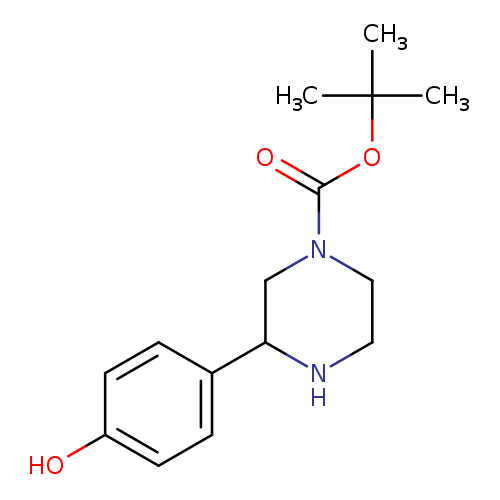 1-Boc-3-(4-Hydroxyphenyl)piperazine