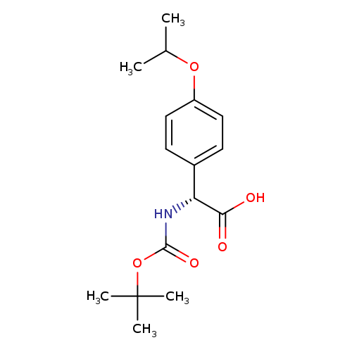 (R)-2-(Boc-amino)-2-(4-isopropoxyphenyl)acetic acid