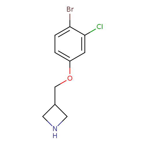 3-[(4-Bromo-3-chlorophenoxy)methyl]azetidine