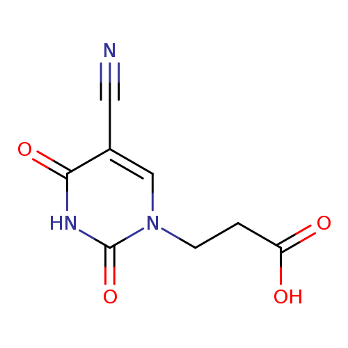 3-(5-Cyano-2,4-dioxo-3,4-dihydropyrimidin-1(2H)-yl)propanoic acid