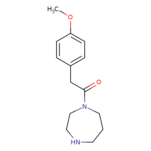 1-(1,4-Diazepan-1-yl)-2-(4-methoxyphenyl)ethanone