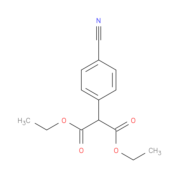 Diethyl 2-(4-cyanophenyl)malonate