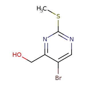 (5-Bromo-2-(Methylthio)Pyrimidin-4-Yl)Methanol