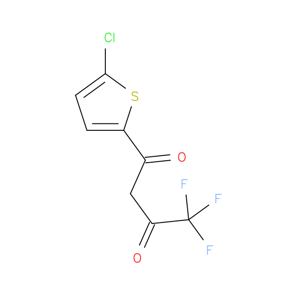 1-(5-chlorothiophen-2-yl)-4,4,4-trifluorobutane-1,3-dione