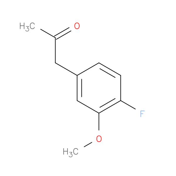 1-(4-fluoro-3-methoxyphenyl)propan-2-one
