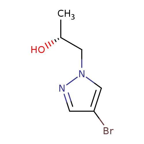 (2R)-1-(4-bromo-1H-pyrazol-1-yl)propan-2-ol