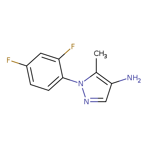 1-(2,4-difluorophenyl)-5-methyl-1H-pyrazol-4-amine