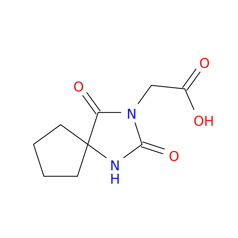 (2,4-Dioxo-1,3-diaza-spiro[4.4]non-3-yl)-acetic acid