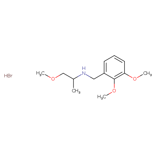 N-(2,3-dimethoxybenzyl)-1-methoxy-2-propanamine hydrobromide