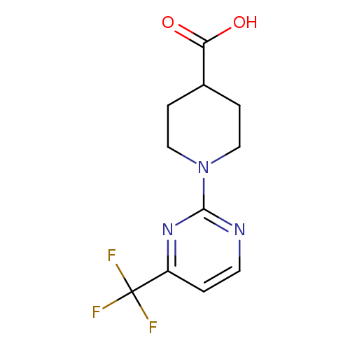 1-(4-(Trifluoromethyl)pyrimidin-2-yl)piperidine-4-carboxylic acid