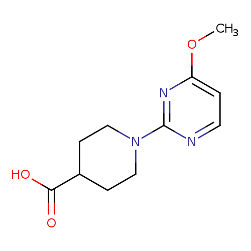 1-(4-Methoxypyrimidin-2-yl)piperidine-4-carboxylic acid