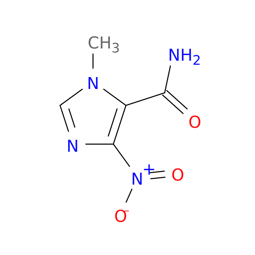 1-Methyl-4-nitro-1H-imidazole-5-carboxamide