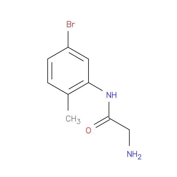 2-Amino-N-(5-bromo-2-methylphenyl)acetamide